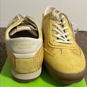 Sam Edelman Yellow Sneakers
